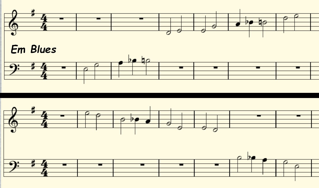 E Minor Blues